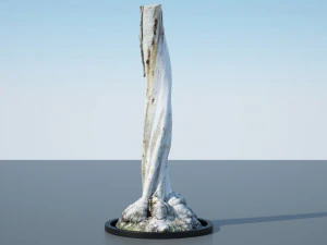 tree trunk - 12 3D Model