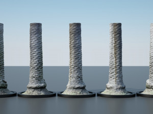 ultra realistic palm tree Model 3D