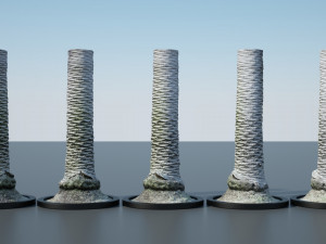 ultra realistic palm tree Model 3D