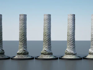 ultra realistic palm tree 3D Model