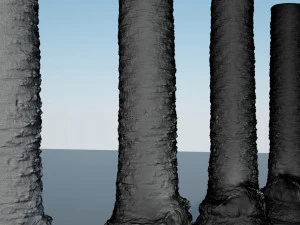 ultra realistic palm tree 3D Model
