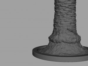ultra realistic palm tree 3D Model