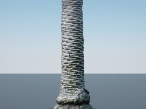 ultra realistic palm tree Model 3D