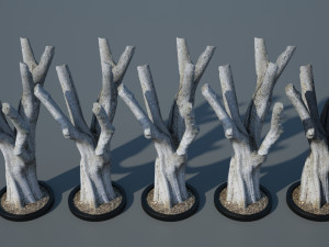detailed tree trunk - 16 Modelo 3D