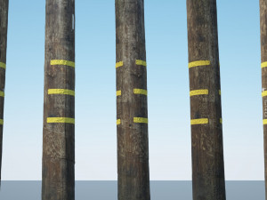 utility pole Modèle 3D