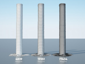 utility pole Modèle 3D
