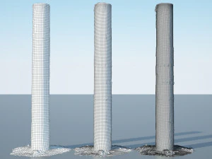 utility pole 3D Model