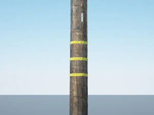 utility pole 3D Model