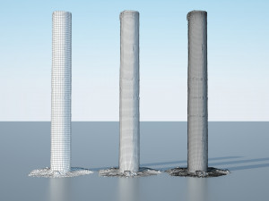utility pole Modèle 3D