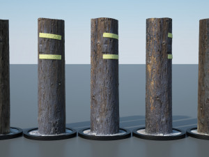 utility pole 3D-Modell