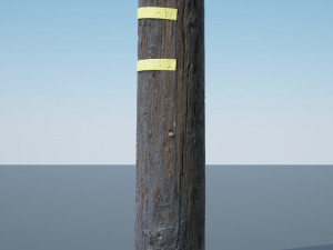 utility pole 3D-Modell