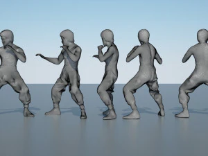 bruce lee action figure 3D Model