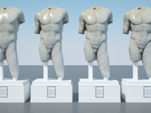 doryphoros spear bearer 3D Модель