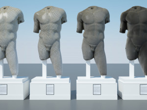 doryphoros spear bearer 3D Модель