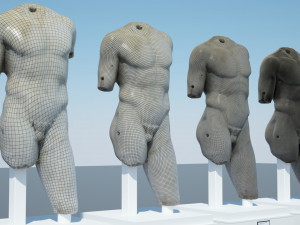 doryphoros spear bearer 3D Модель
