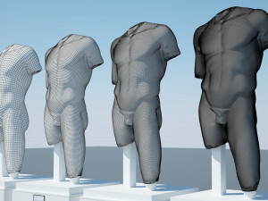 doryphoros spear bearer 3D Модель