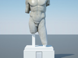 doryphoros spear bearer 3D Модель