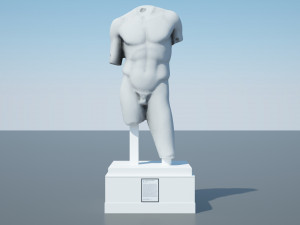 doryphoros spear bearer 3D Модель