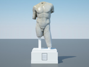 doryphoros spear bearer 3D Модель