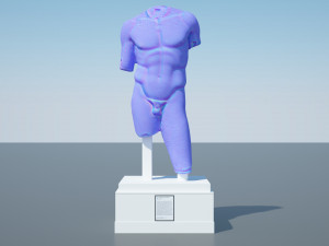 doryphoros spear bearer 3D Модель