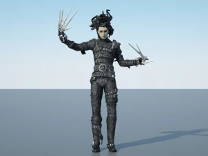 edward scissorhands action figure 3D Model