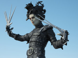 edward scissorhands action figure 3D मॉडल