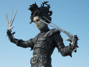 edward scissorhands action figure 3D Model