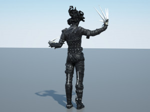 edward scissorhands action figure 3D मॉडल