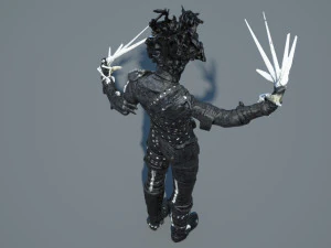 edward scissorhands action figure 3D Model