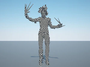 edward scissorhands action figure 3D Model