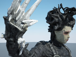 edward scissorhands action figure 3D मॉडल