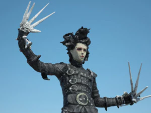 edward scissorhands action figure 3D Model