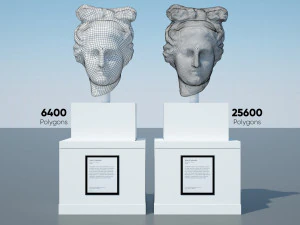 head of aphrodite 3D Model