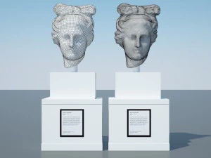 head of aphrodite 3D Model