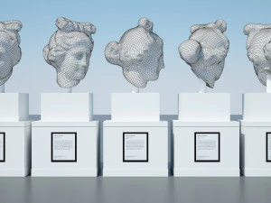head of aphrodite 3D Model