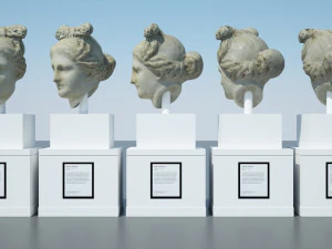 head of aphrodite 3D Model