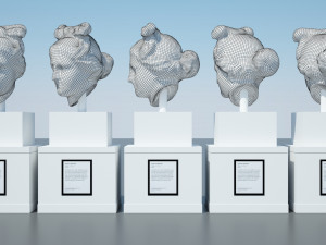 head of aphrodite Modello 3D