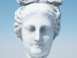 head of aphrodite Modello 3D
