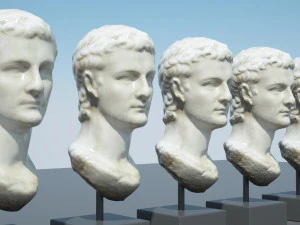 калігула 3D Модель