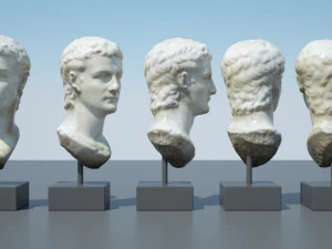 калігула 3D Модель