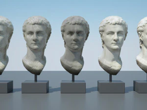 калігула 3D Модель