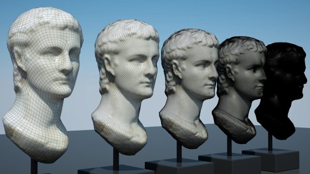 caligula Modelo 3D .c4d .max .obj .3ds .fbx .stl .blend 