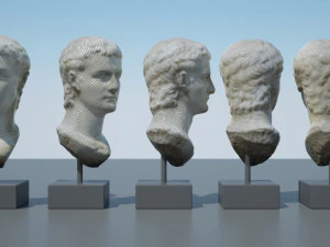 калігула 3D Модель