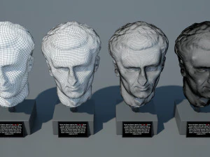 head of nerva 3D Model