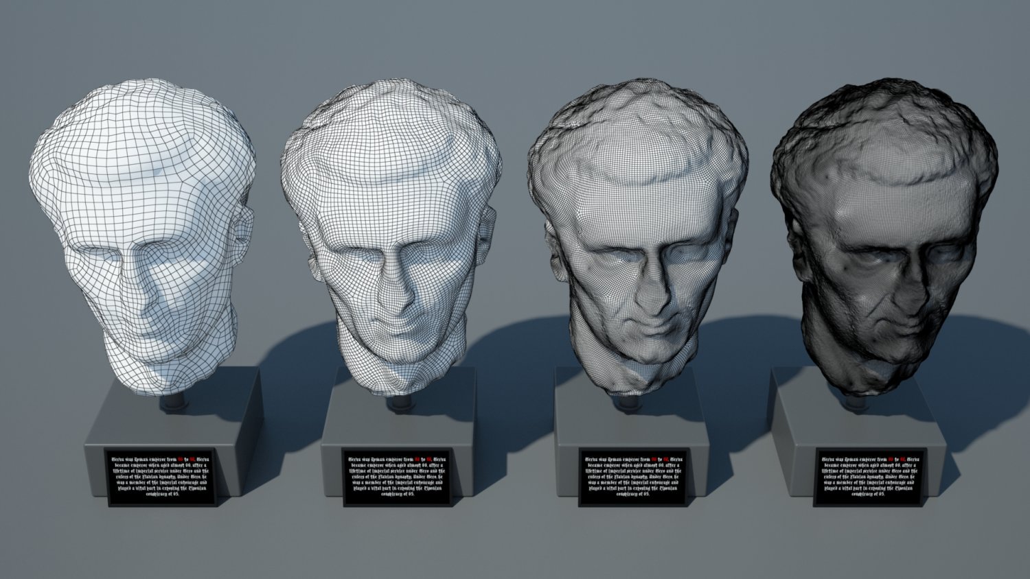 head of nerva 3D Model