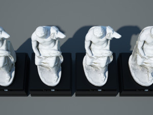 statue of jupiter 3D मॉडल