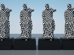 statue of jupiter 3D मॉडल
