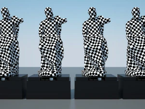statue of jupiter 3D Model