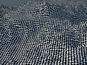 Rocky Desert Terrain 3D Model