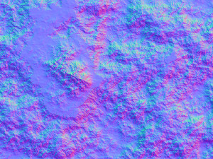 Rocky Desert Terrain 3D Model